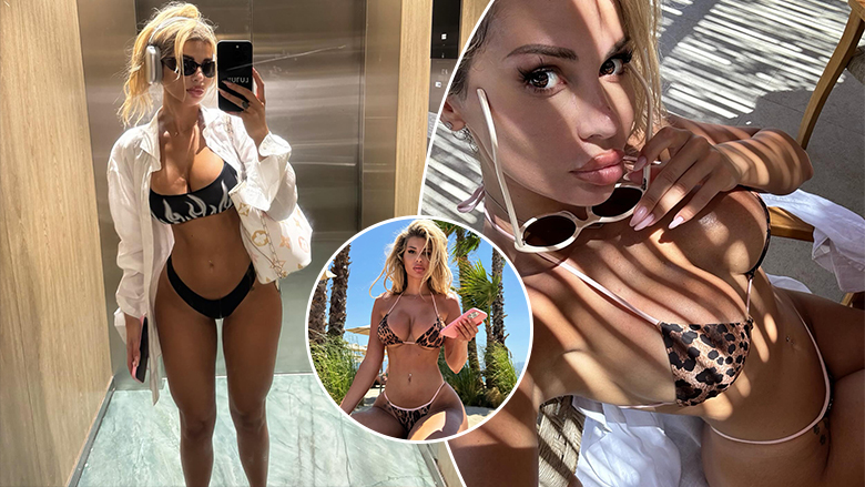 Luana ndez verën me bikinet leopard – fansat s’po përmbahen!